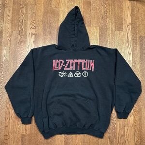 Vintage Y2K Led Zeppelin Artimonde 2004 Stairway to Heaven Hoodie Mens XL
